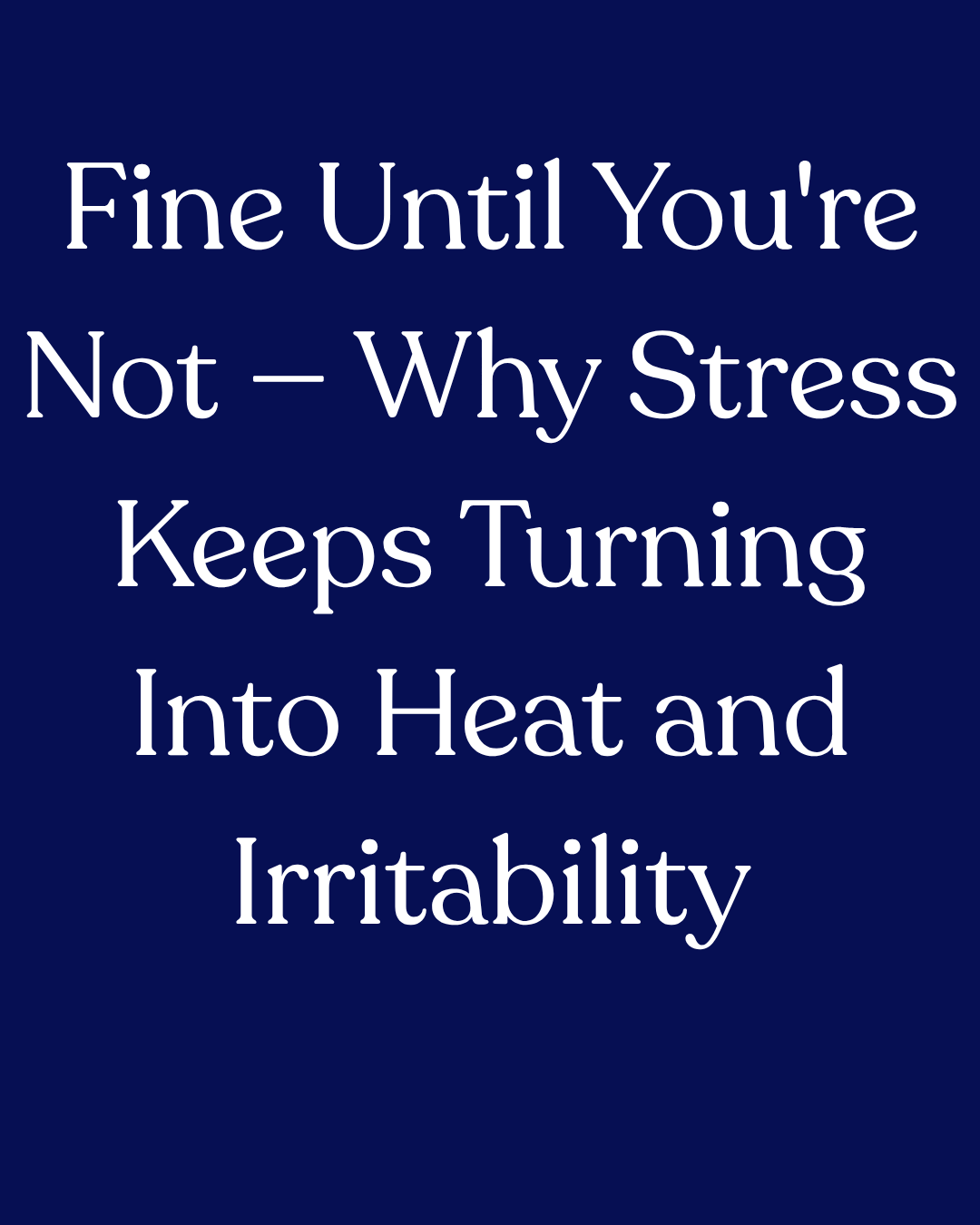 Heat Stagnation title card