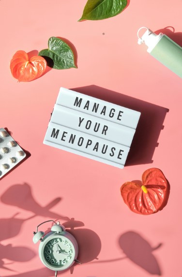 Menopause symptoms acupuncture guide image